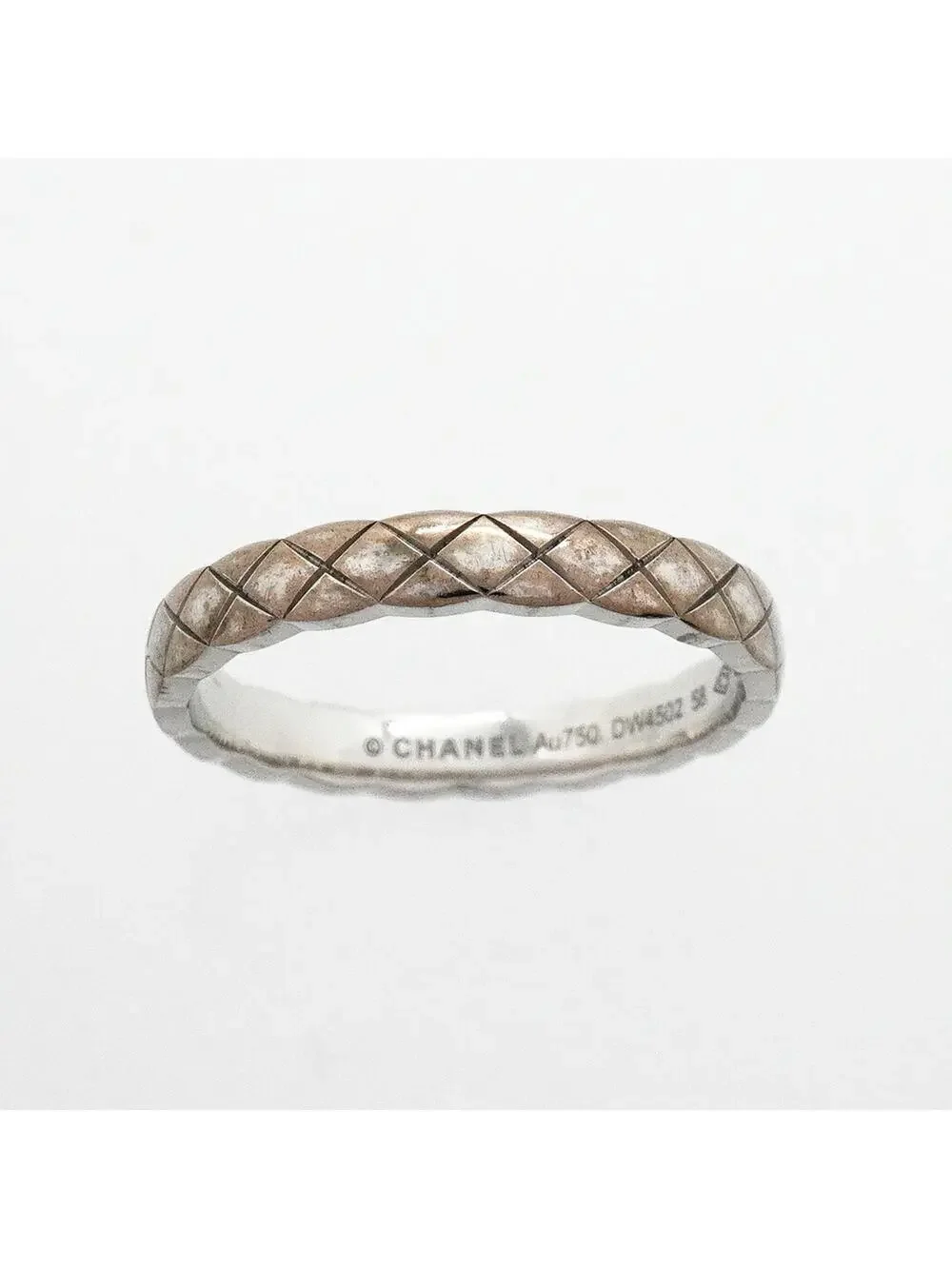 Chanel Ring 18K White Gold #327577C17B